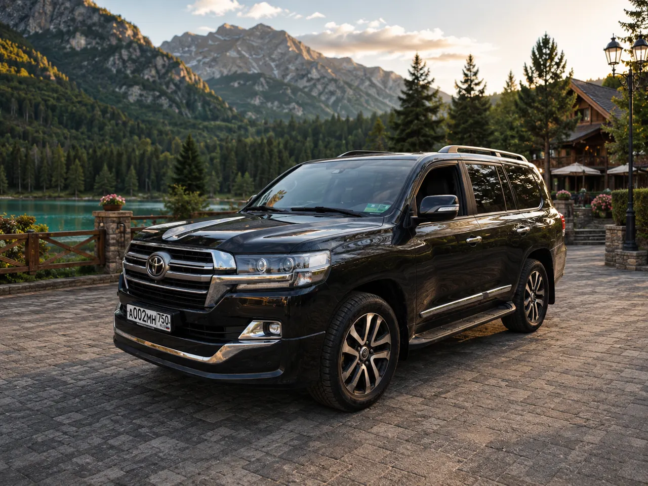 Toyota Land Cruiser 200 с водителем в Тбилиси